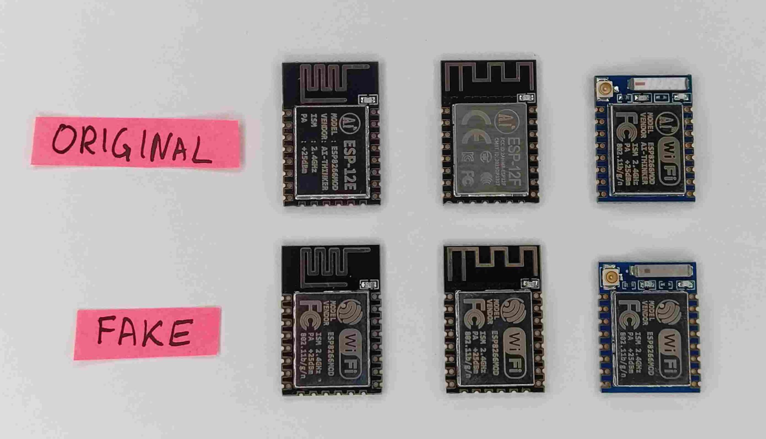 ماژول ESP8266 اصل و کپی